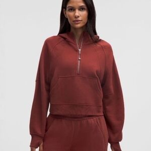 Lululemon Scuba Oversized Half Zip Hoodie Size XS / S - Rockwood Color
